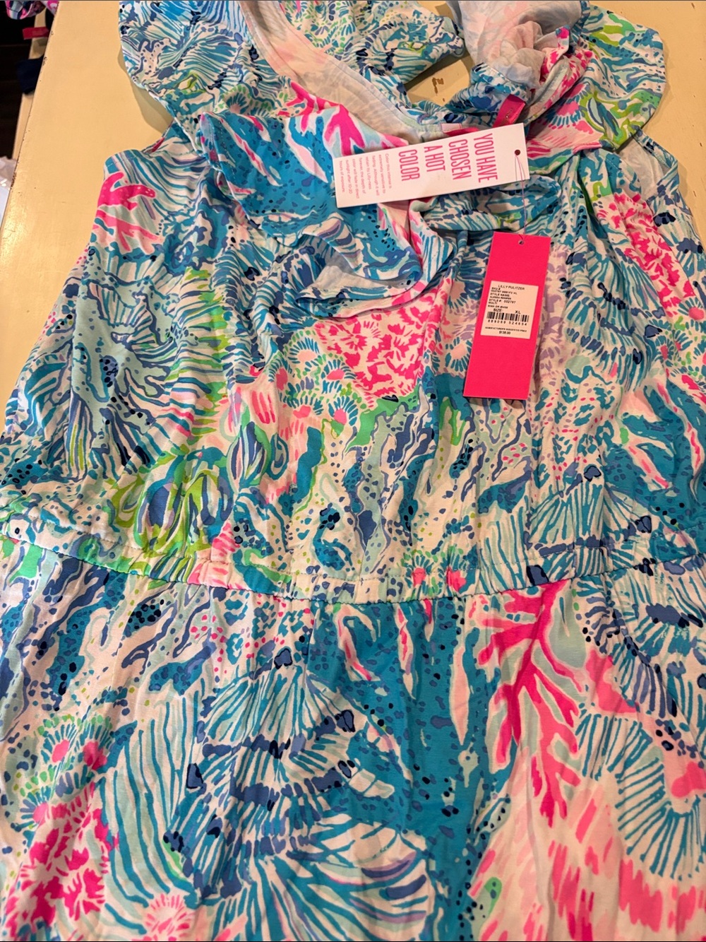 Lilly Pulitzer Alessa Romper bundle XL - Picture 5 of 7